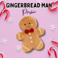 Christmas GingerMan Plushie